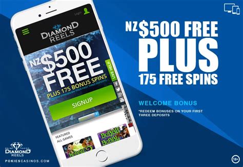 Diamond Reels Mobile Casino.